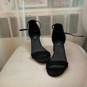 Black, Heeled Shoes, Size 8 1/2
